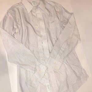 Books Brothers Classic Non Iron Cotton Long Sleeve Short | Size 16-34